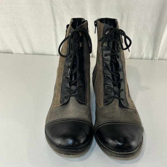 Remonte by Rieker Men’s Ankle Boot Round Toe Laced Zipper Size EU 45 US 12 main image 4